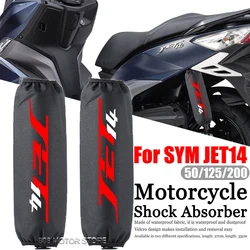 For SYM Jet14 50 125 200 Motorcycle Shock Absorption Cover, Motorcycle Accessories Waterproof and Dustproof Protective Cover