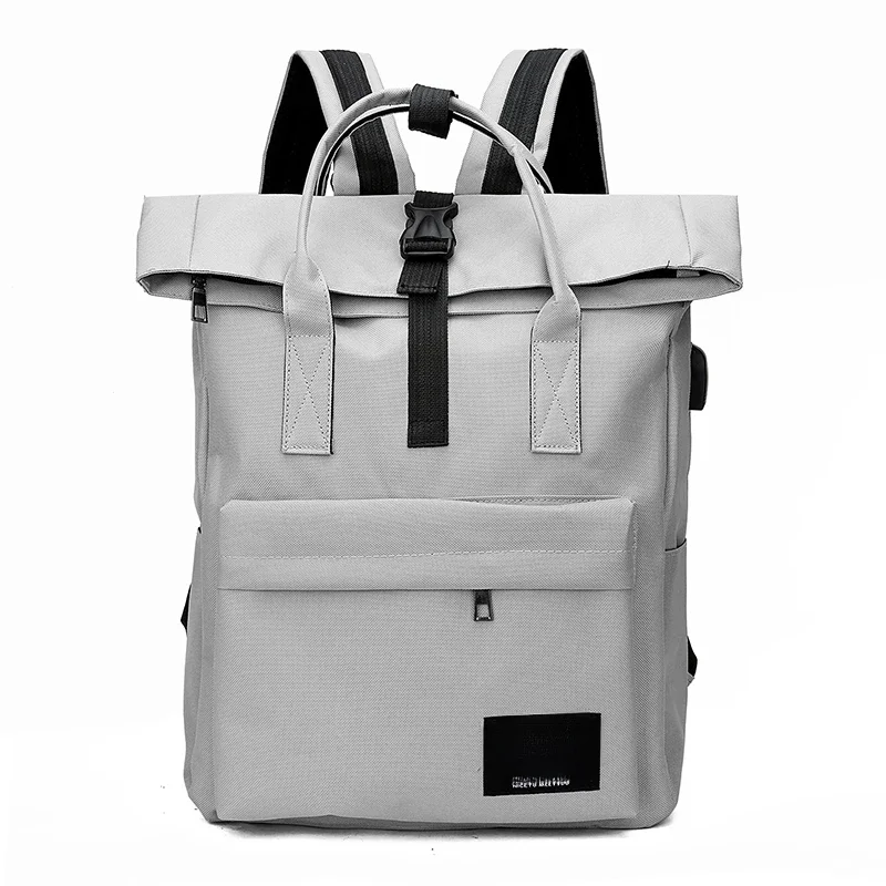 Moda USB Laptop plecak dla kobiet męskie torby na ramię tornister kobiet Mochila plecaki dla nastolatek dziewczyny plecak podróżny — zdjęcie 2