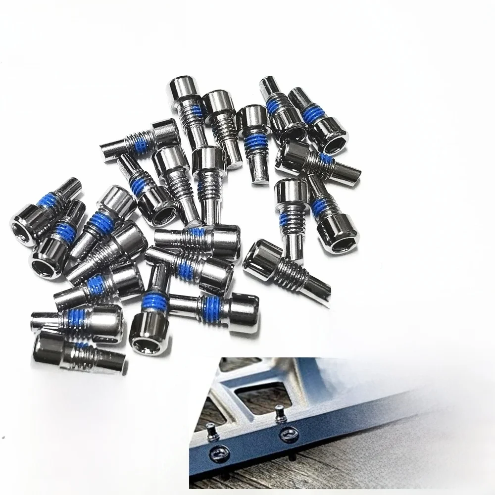 AliExpress HUMED 12pcs/24pcs/36pcs Mountain Bike Pedal Bolts Bicycle Fixed Stud Anti-Slip M4 Stud Pin Screws for  SHANMASHI ENZO