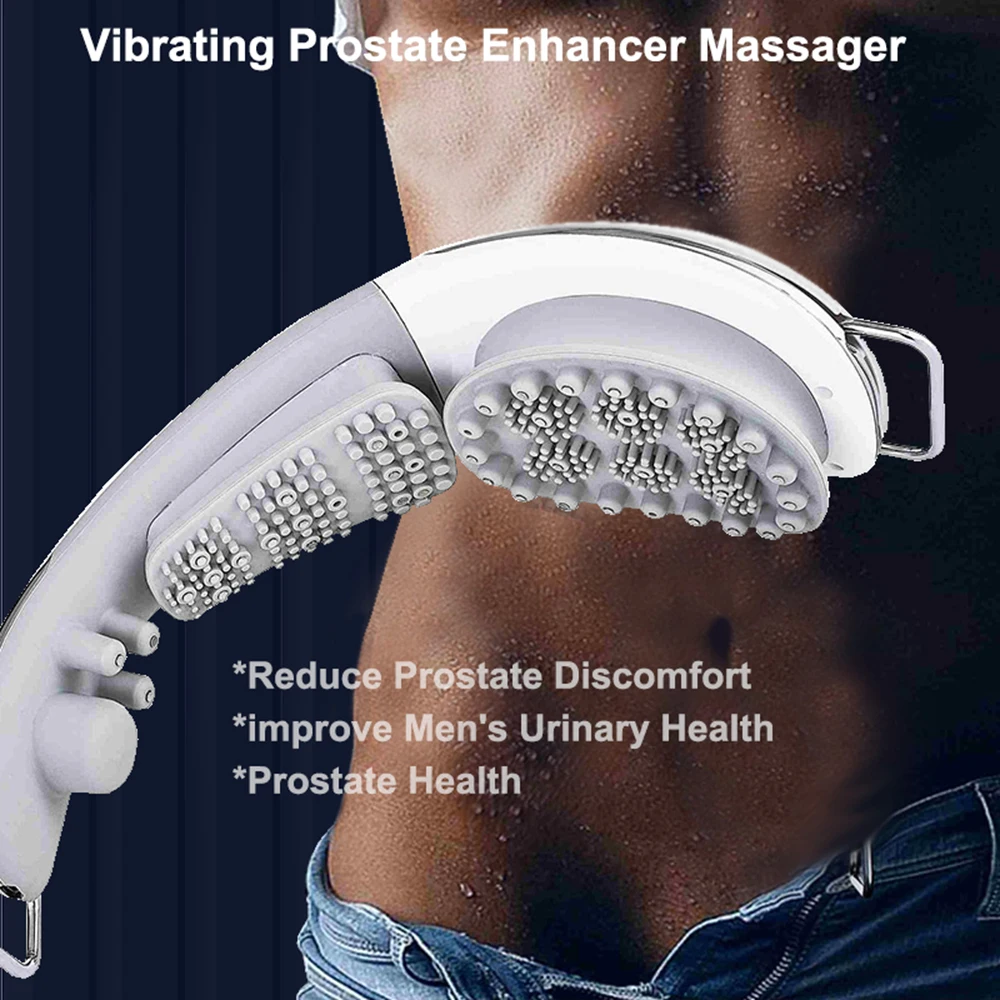 Vibrating Prostate Enhancer Massager For Reduce Prostate Discomfort,Therapy Stimulate improve Men’s Urinary Health Magnetic