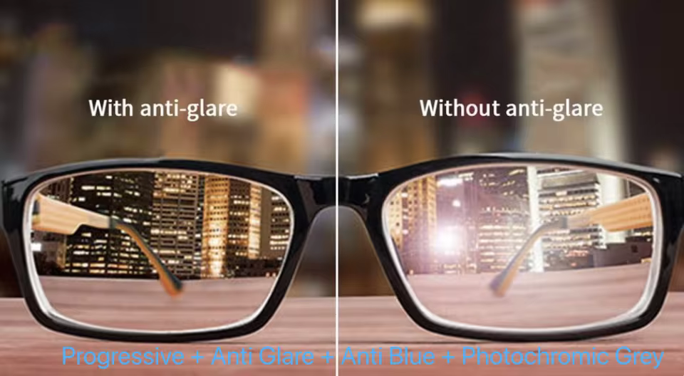 Photochromic Lenses - Front View