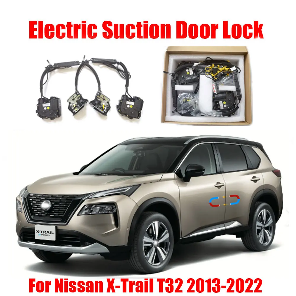 

For Nissan X-Trail/Nissan Rogue T32 2013-2022 Car Electric Suction Door Power-assisted Closing Door Soft-close Function