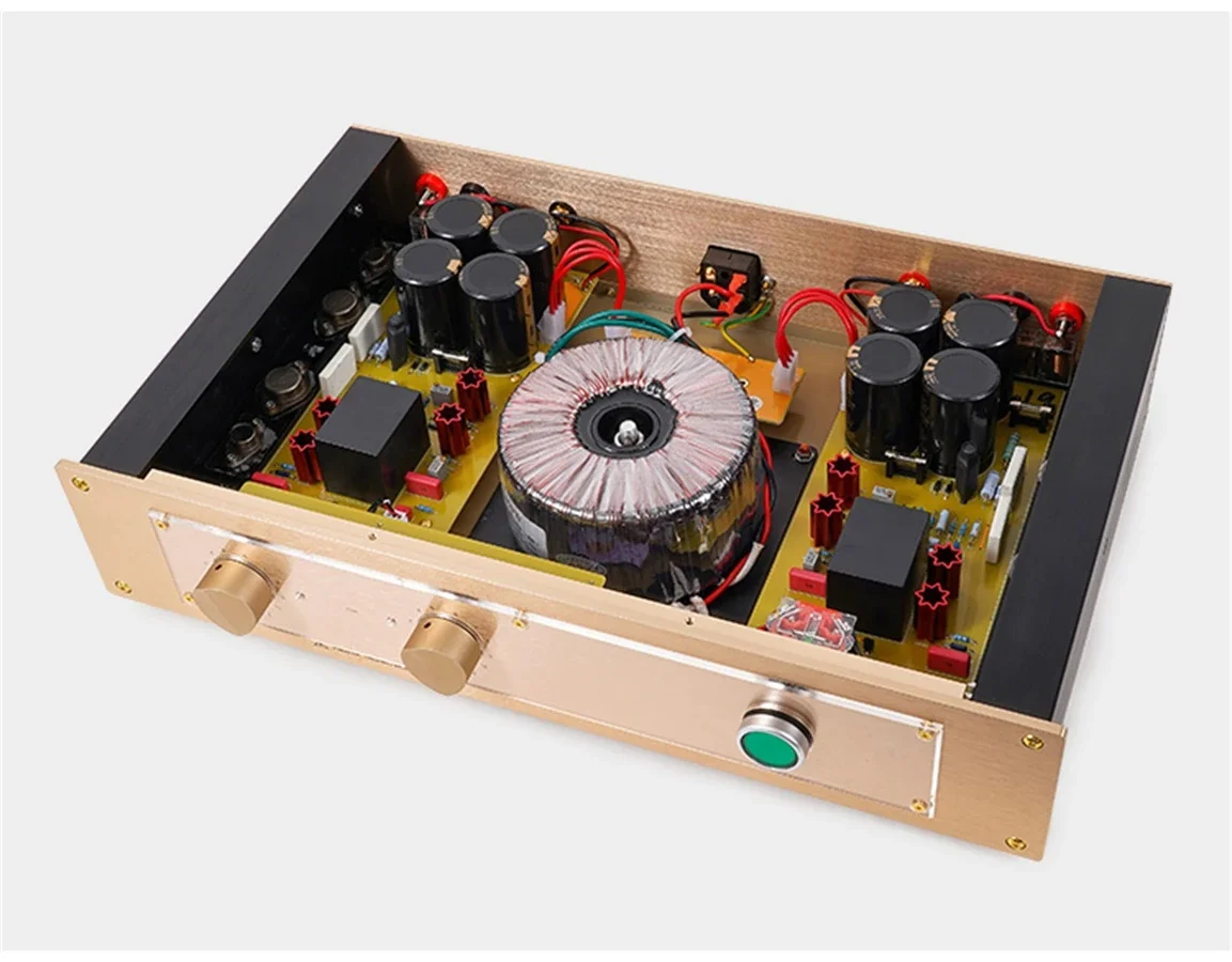 Verbeterde Direct Gegraveerde FM-ACOUSTICS FM300A Klassieke HiFi Eindversterker 80W*2 8Ω 150W*2 4Ω - afbeelding 2