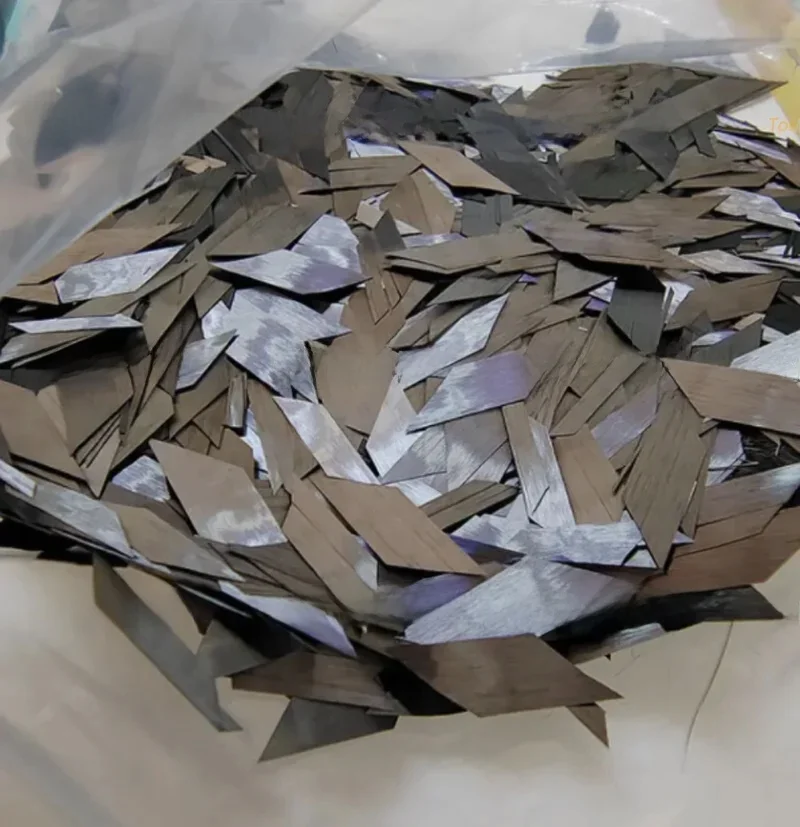 AliExpress Flake Forged Carbon Fiber 45mm Diamond Shaped Chopped Strand Short Cut High Strength Car Motorcycle Bike Modification