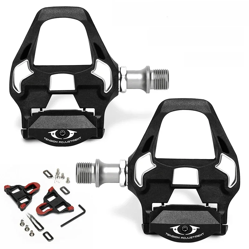 AliExpress BUCKLOS Road Bike Pedal Nylon Bicycle Platform Pedal Clipless R8000 Road Cycling Lock Pedals Fit SPD SL System Bike Accessories
