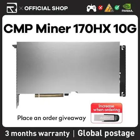 BH BEST OFFER Nvidia Mining Card Nvidia Cmp 170hx JIESHUO CMP 170HX 8GB Brand