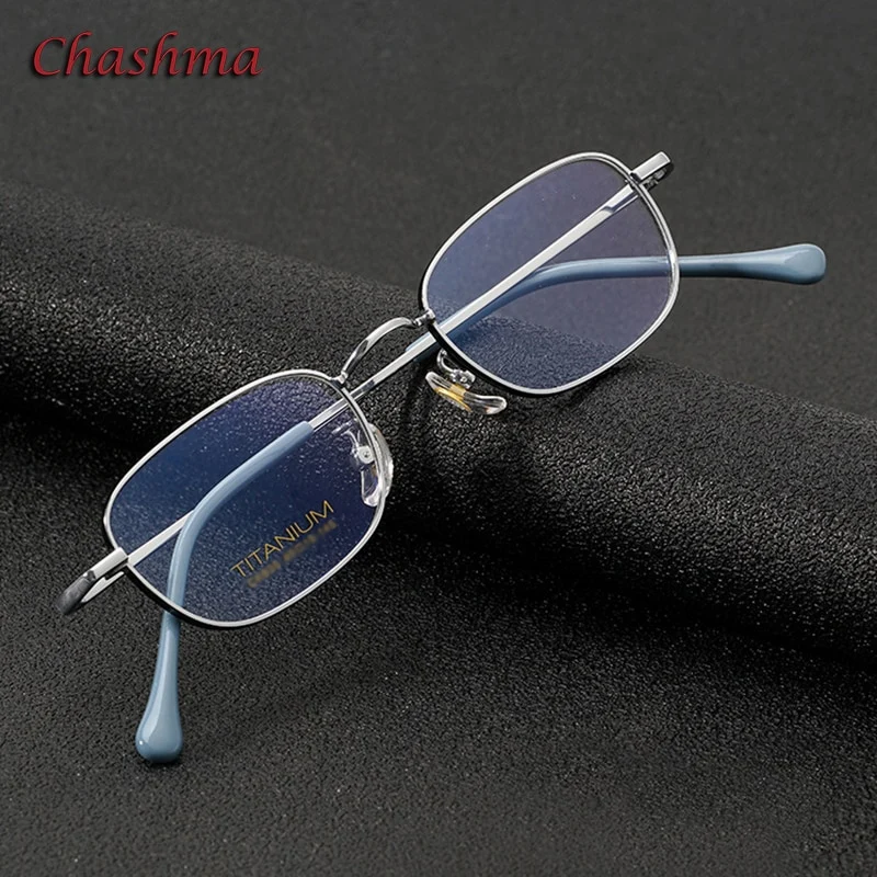 Chashma Ultra Light Titanium Retro Frame Women Prescription Glasses Men High Degree Optical Eyewear Spectacles Super Quality