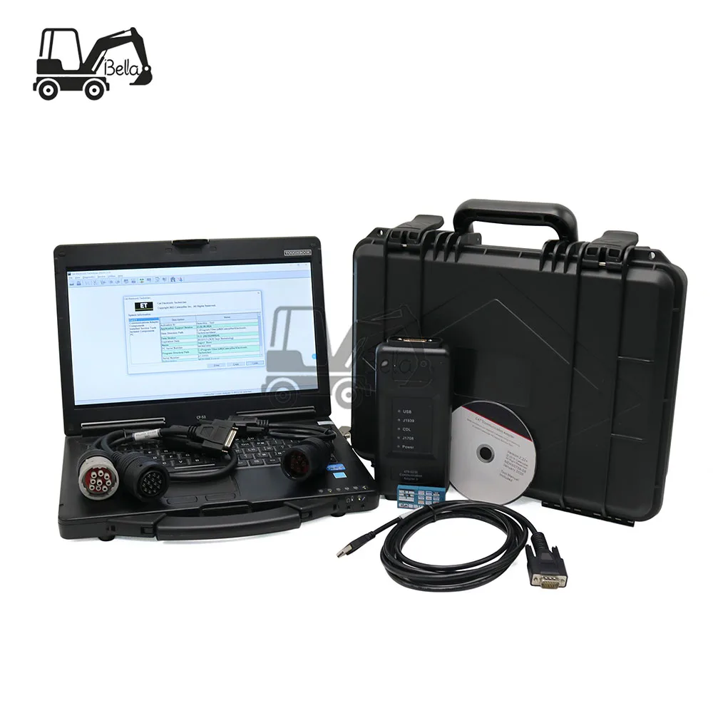 

For Cat et4 diagnostic scanner communication adapter tools 478-0235 538-5051 for Caterpillar truck with laptop CF53 or CF31