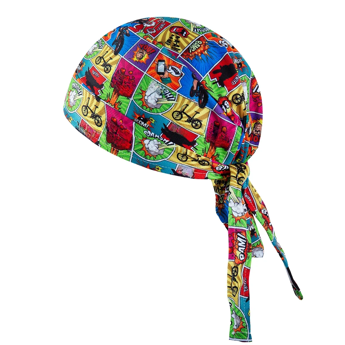 AliExpress Cycling Pirate Hat Sports  Headscarf Dry Quickly Bike Headdress Unisex Bicycle Cap Summer Breathable