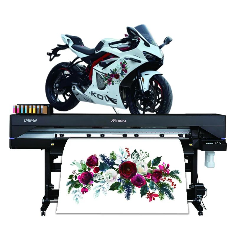 Car Vinyl Tarpaulin For Sales Continous Large Sign Wallpaper Sticker Printing Machine