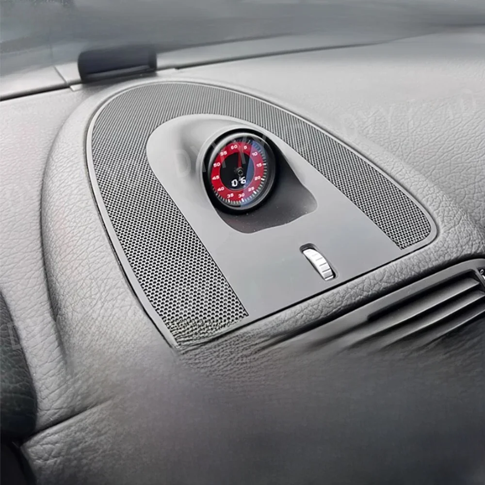 Auto-stopwatch voor Porsche Cayenne 955 06-2010 horloge dashboard klok kompas dashboard panelen modificatie interieur middenconsole accessoires - afbeelding 2