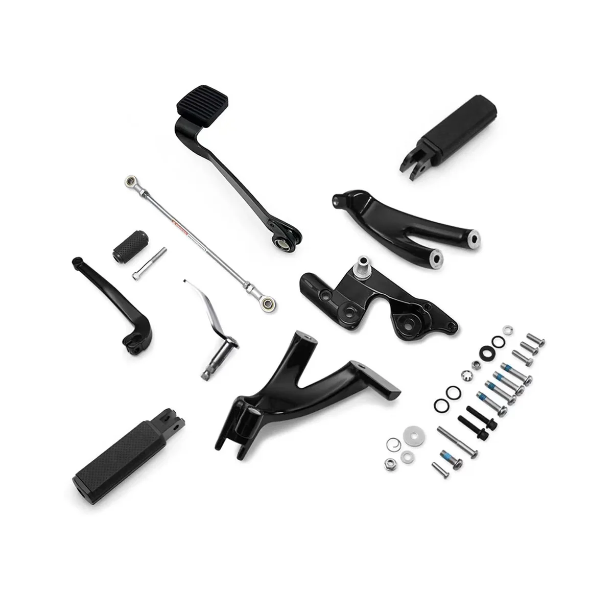 Motorcycle Forward Control Footrest Extended For Harley Softail 107/114/117 Street Bob Low Rider 18-up