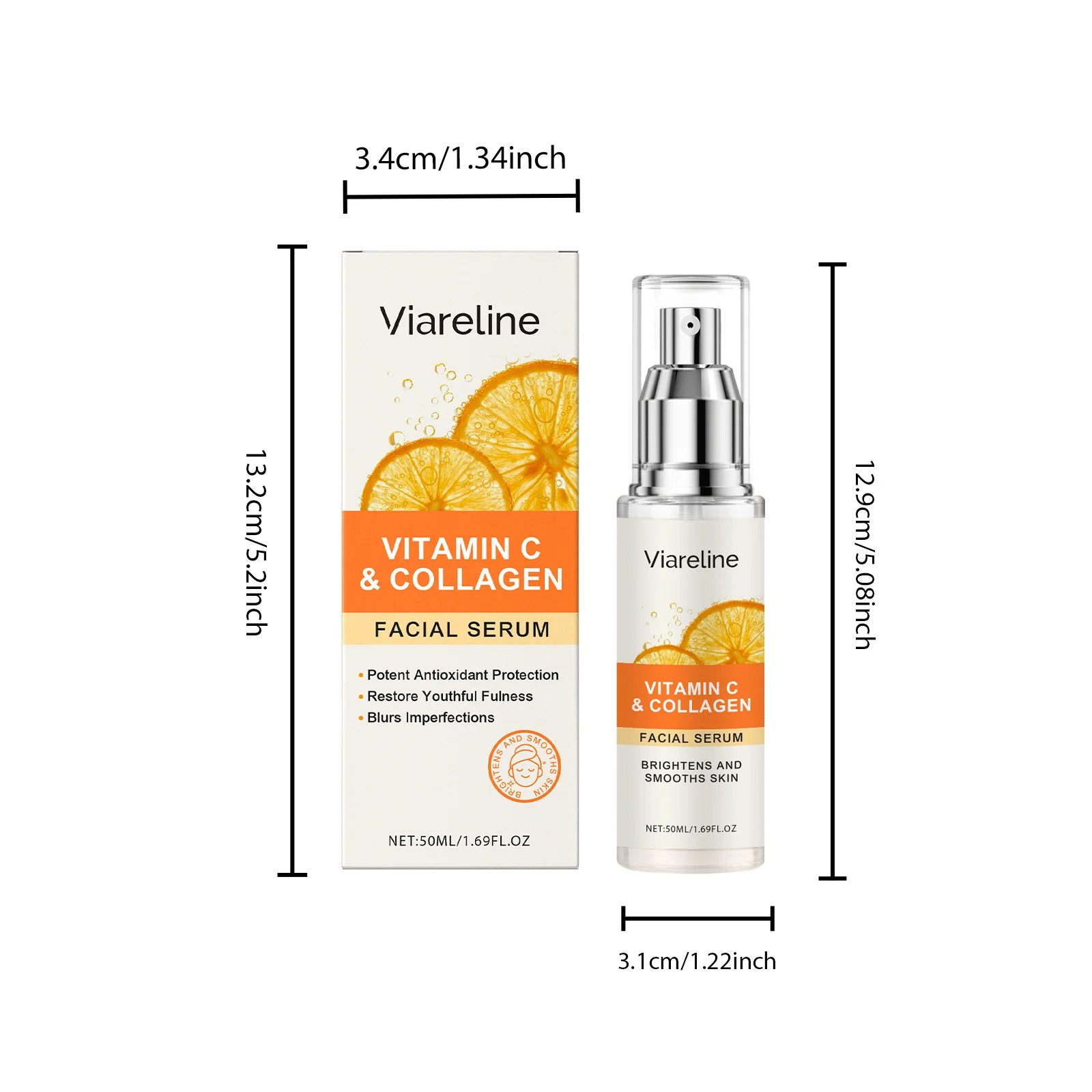 سيروم فيارلين فيتامين C للوجه، ترطيب يومي، يعزز النعومة، مضاد للأكسدة، لون البشرة المتوهج، استعادة مصل بشرة الوجه #6