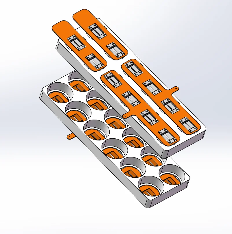 WELLGO 10SET Factory Direct Flexible 21700 Copper Connectors 6S2P 22.2MM Square Nickel Bending Electrical Drone Copper Busbar