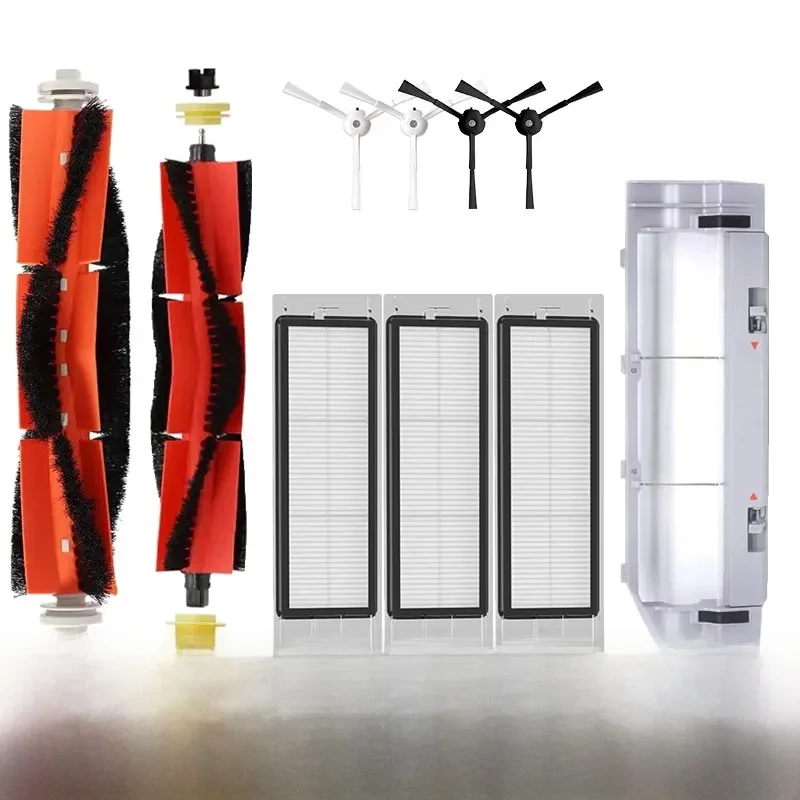 Pour aspirateur Robot Xiaomi 1/1S SDJQR01RR SDJQR02RR SDJQR03RR Roborock E2 E3 E4 E5 S4 S4 Max S5, filtre à brosse latérale principale