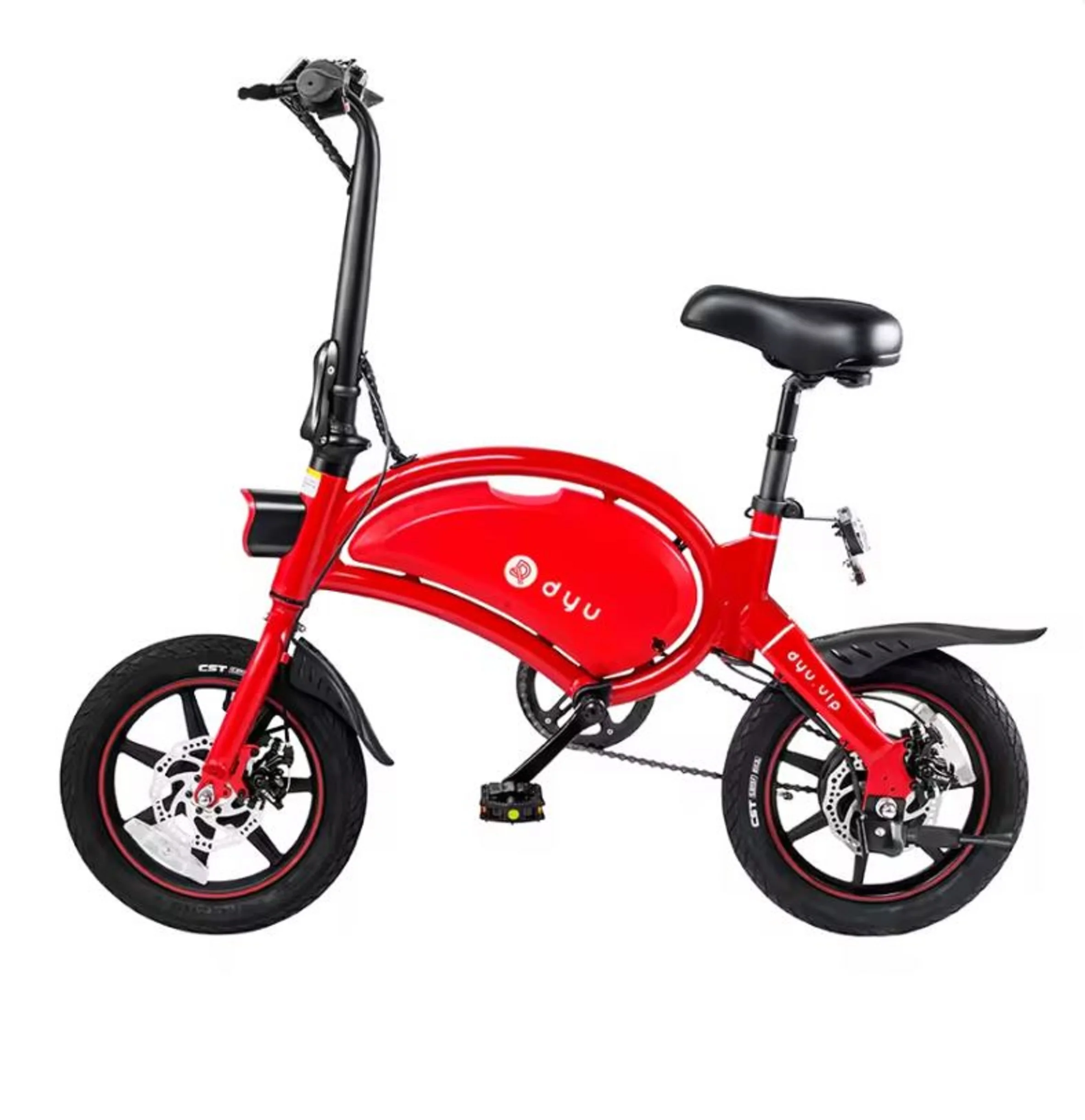 จักรยานไฟฟ้า Speed E พร้อมแป้นปั่น ควบคุมผ่านแอพ จักรยานไฟฟ้าอัจฉริยะ ขนาด 14 นิ้ว 250 วัตต์ 10 แอมป์ จักรยานไฟฟ้าพับได้สำหรับในเมือง