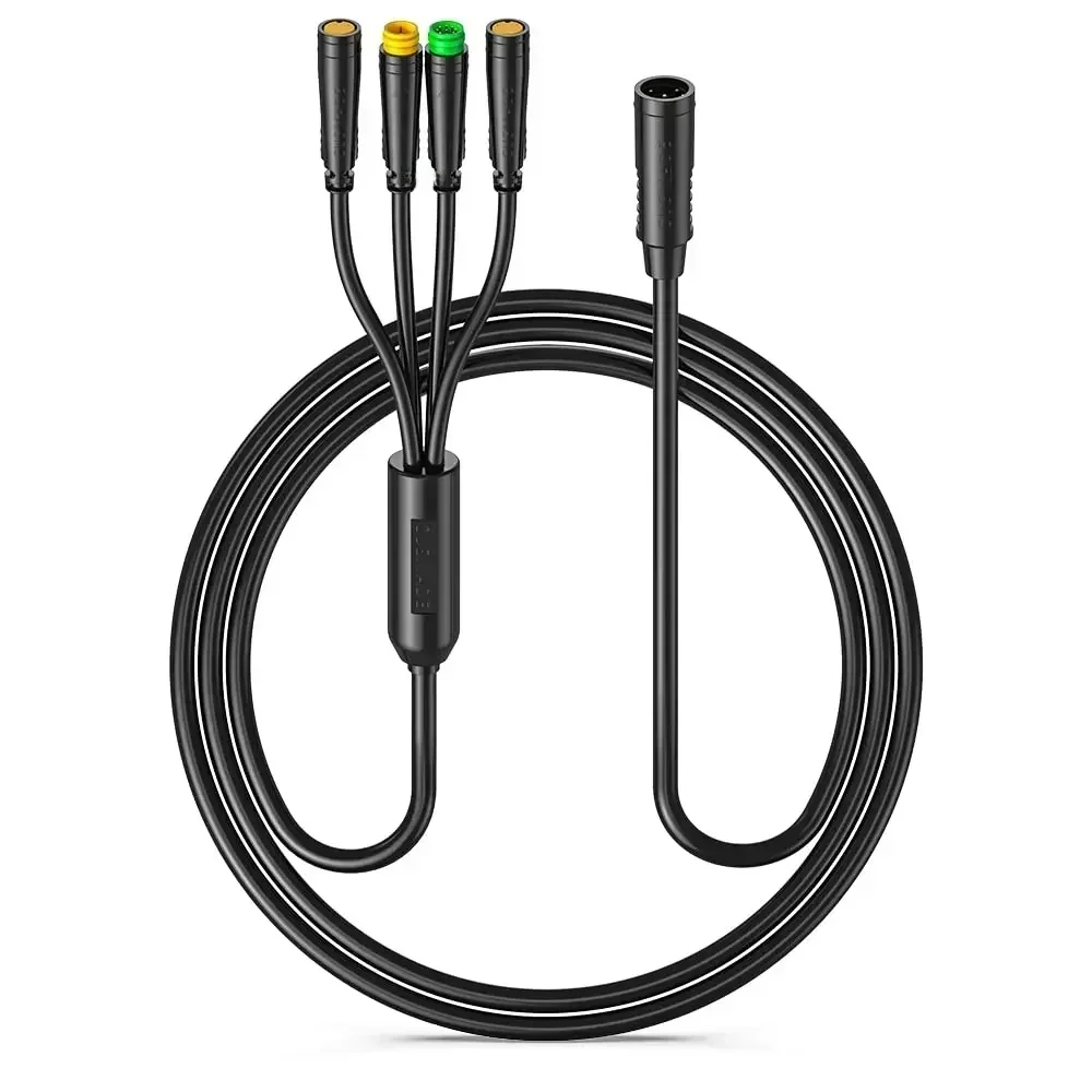 AliExpress BAFANG Motor Cable 1T4 EB-Bus Cable for Bafang BBS BBS01 BBS02 BBSHD Mid Motor Display Brake Lever Thumb Throttle Waterproof Connector