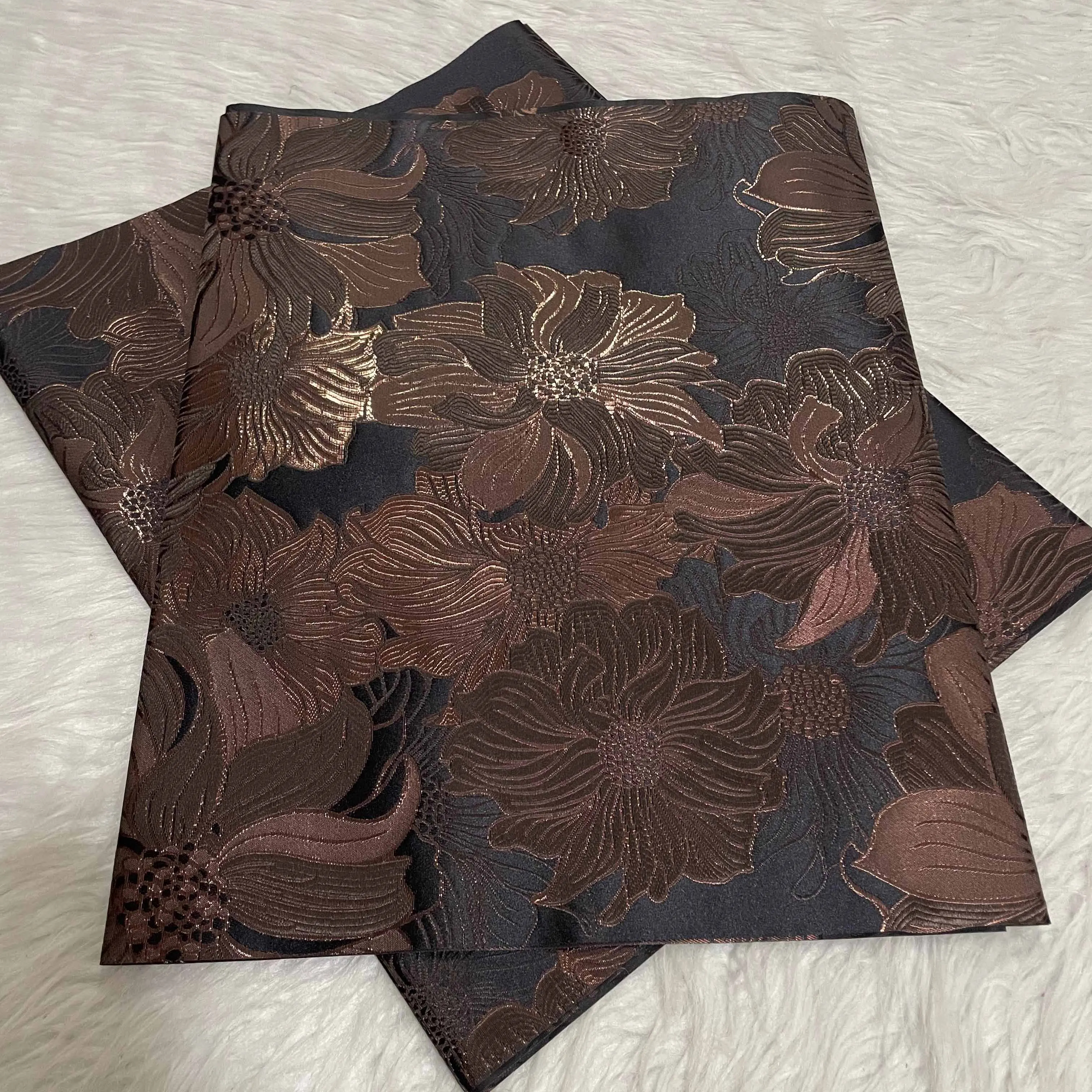Nigerian SEGO High-Quality 2-Piece Set Gele Headwrap - Luxury African Head Tie Design for Weddings And Special Occasions