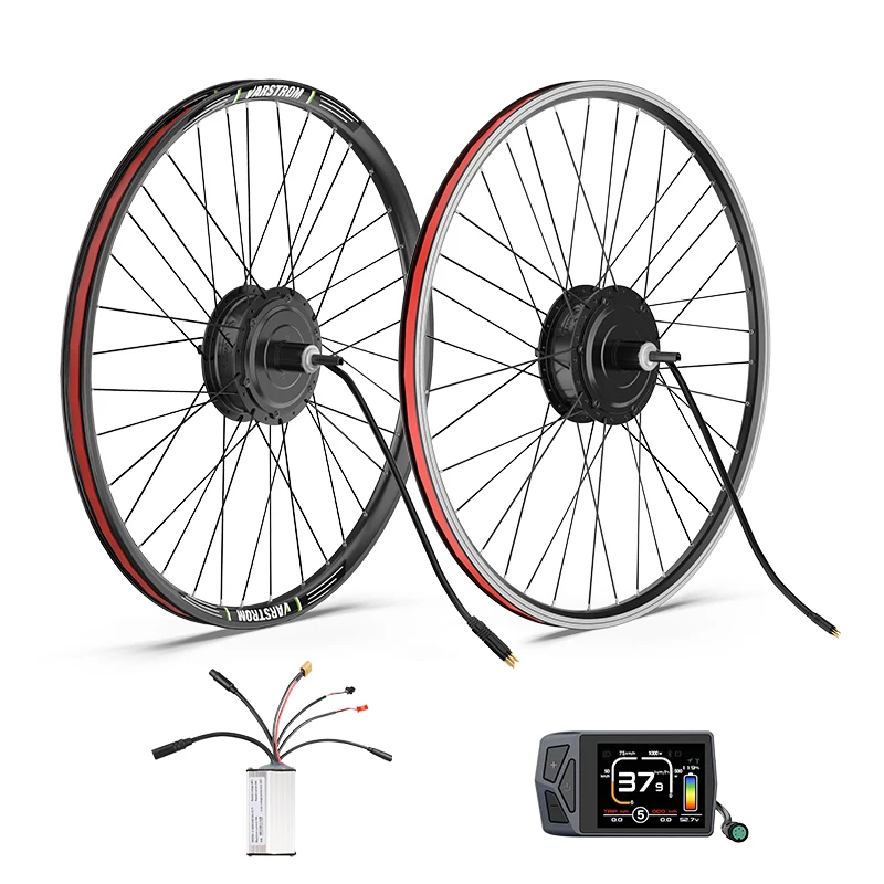 Bafang G020 G0900 48V 500W 750W Vorder-/Heck-Nabenmotor Kit Umbau E-Bike bürstenloser Getriebemotor 20-29 Zoll 700C Radantrieb Motor H400B H640 Scheibenbremse & V-Brake optional