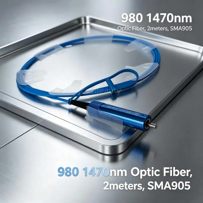 

980 1470nm Optic Fiber 2m Optical Fiber Laser SMA905 Connector Accessories 200um 400um 600um 800um Spare Parts Consumables