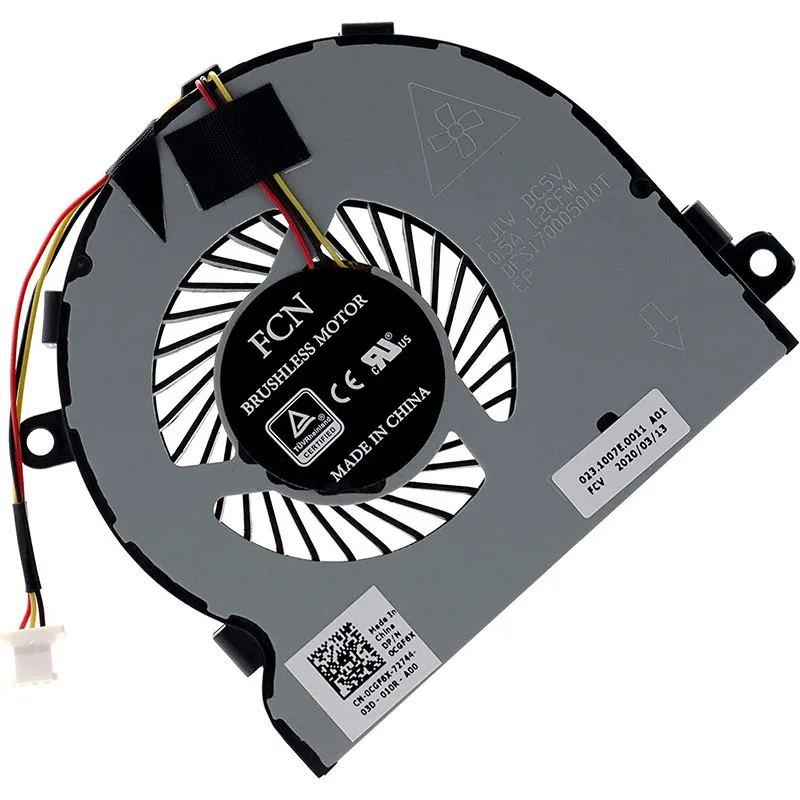 

New CPU Cooling Fan Cooler for Dell Inspiron 15 5547 5548 5545 5543 5542 5557 3467 3565 3567 3568 3576 14 5445 5447 5448