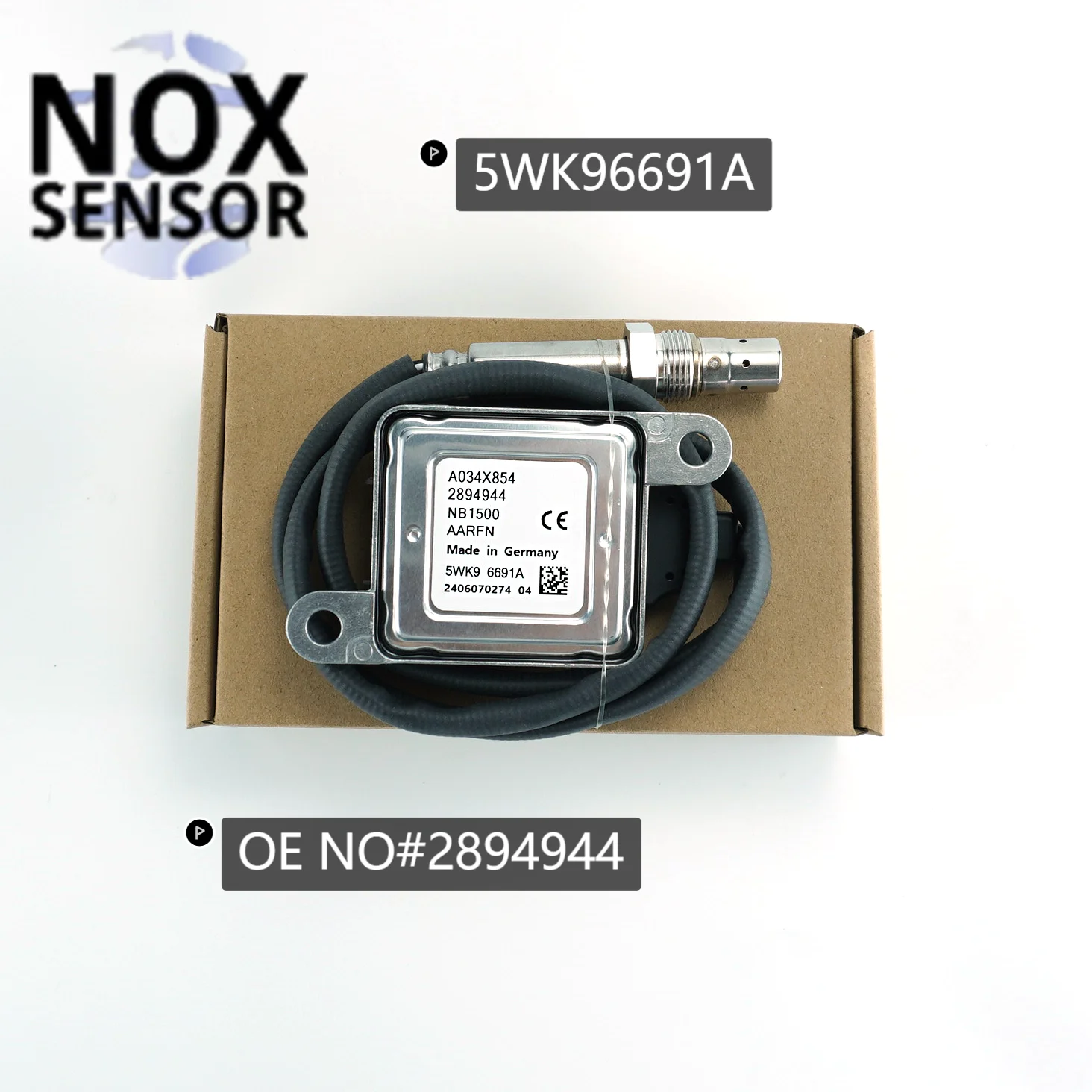 5WK9 6691A  2892944 Auto sensors SCR Nitrogen Oxygen Sensor Aftermarket NOx Sensor for CUMMINS