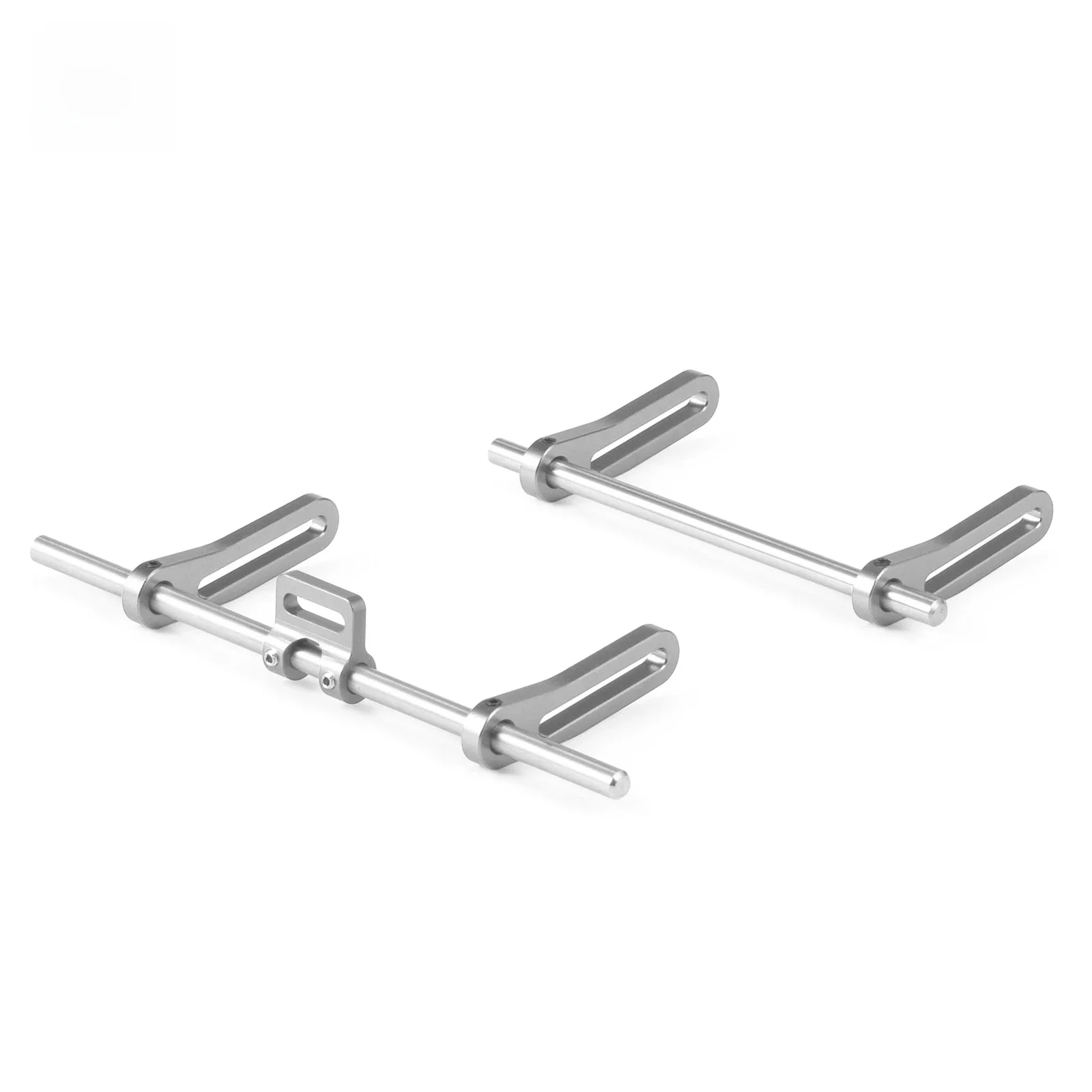 Hooinoler-Pare-chocs LCG Réglable en Aluminium, pour Châssis RC 1/10, Plates-formes LCG Comp un.com ds SCX10 Gmagazines ed Power Wagon Body