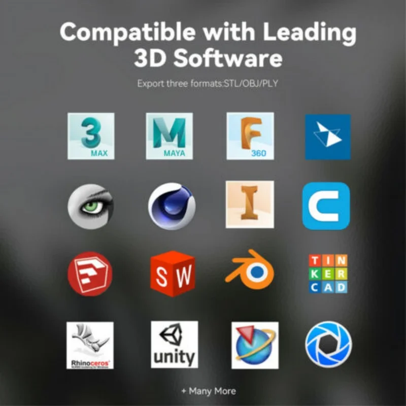 Revopoint POP3 3D Scanner The Handheld 3D Scanner with Dual Axis Turntable- ADVANCED EDITION