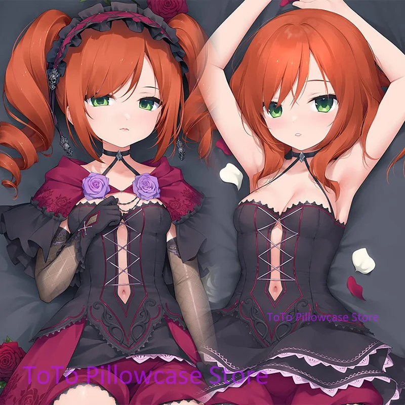 Funda de almohada Dakimakura Amy Sorel, funda de cojín de tamaño real de Anime de 2 vías