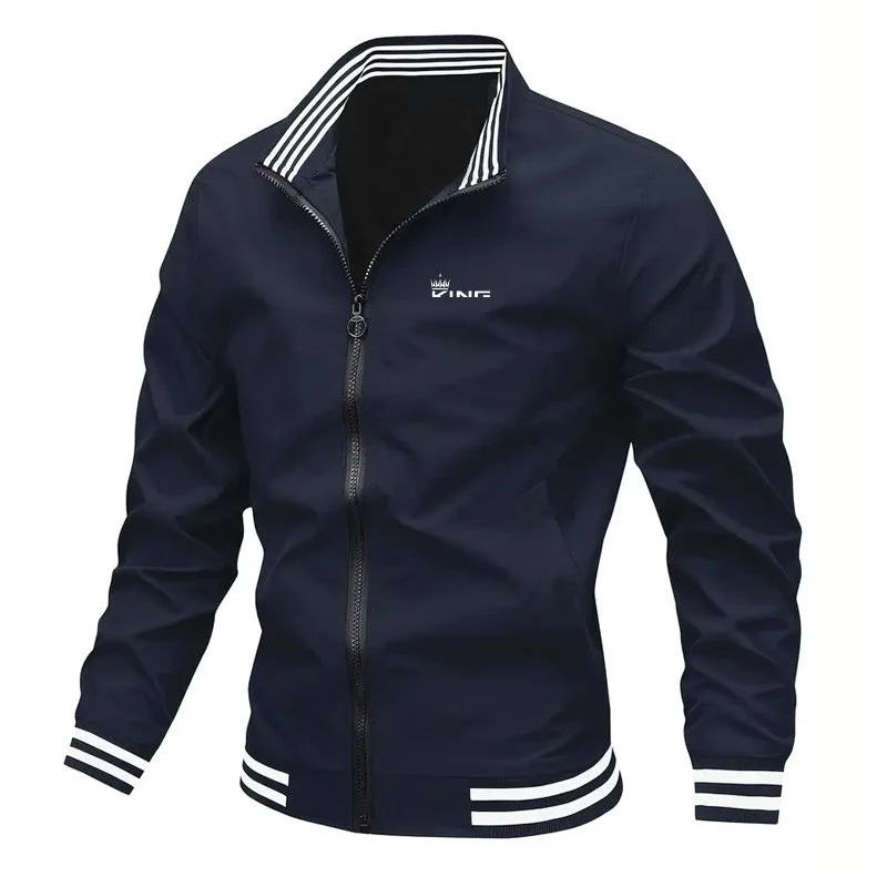 سترة رجالية للاستخدام الخارجي سترة تكتيكية للشارع جيب كاجوال لربيع وخريف بلون سادة كاجوال سترة عادية