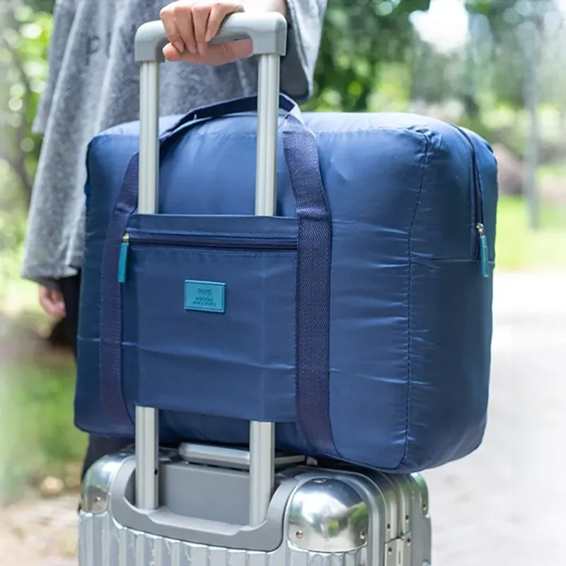 Fashion Travel Duffel Bag Lightweight Foldable Travel Bag for Women and Men Tote Carry On Luggage Bag Weekender Overnight Bag