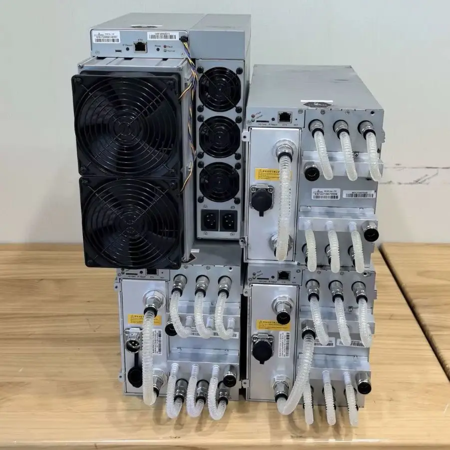 

BUY 3 GET 2 FREE Bitmain Antminer S21j XP Hyd 495Th/s 5940W Bitcoin Miner Hydro Cooling