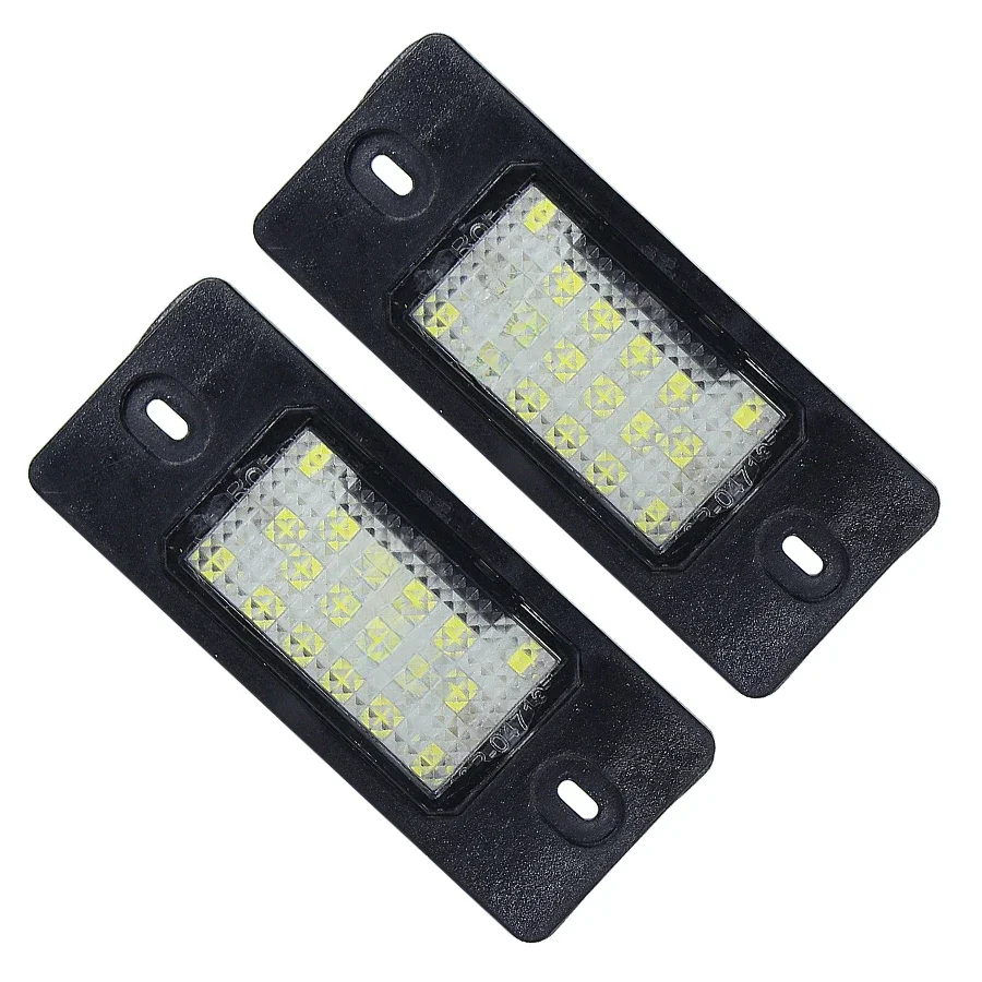 Oświetlenie tablicy rejestracyjnej LED CANBUS do VW Volkswagen Touareg (z oszczędzającym miejsce kołem zapasowym) Tiguan VW Golf 5 5D Touring 12V — zdjęcie 2