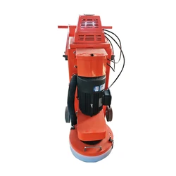 380V epoxy floor vacuum polishing machine for sale, 330mm concrete grinding equipment, steel plate rust removal