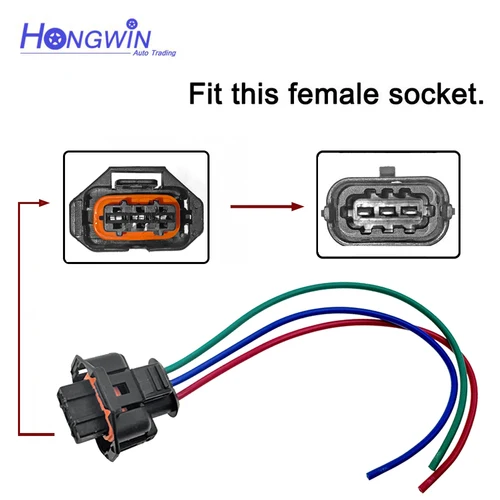 Imagen 2 del producto Conector del Sensor de posición del cigüeñal, enchufe para MG3 MG350 BYD F3 Brilliance FRV BYD S6 Chery Tiggo Face 0232103052 F01R00B003