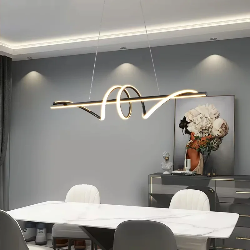 Moderne Led Wohnzimmer Pendelleuchten Hängelampe für Esstisch Küche Garderobe Büro Home Decor Möbel