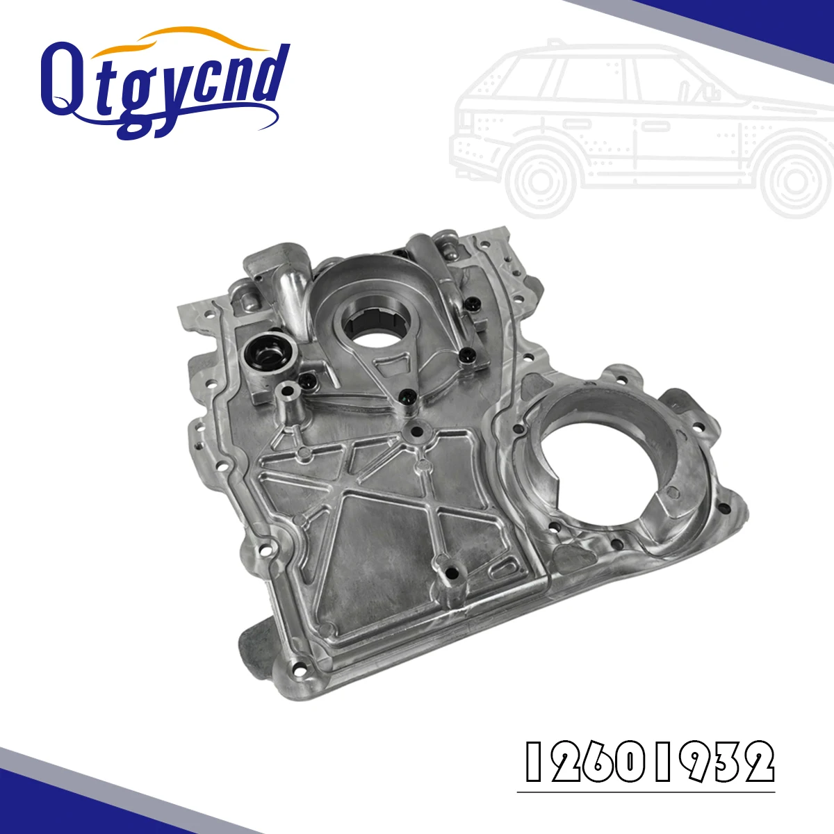 

Brand New 12601932 12628565 12601930 Timing Chain Cover with Oil Pump Fit for Isuzu Chevrolet Hummer GMC Saab Buick 02-12