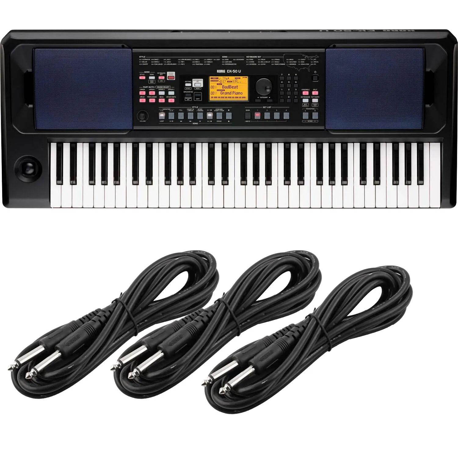 

NEWLY NEW Korg EK-50 U Entertainer Keyboard