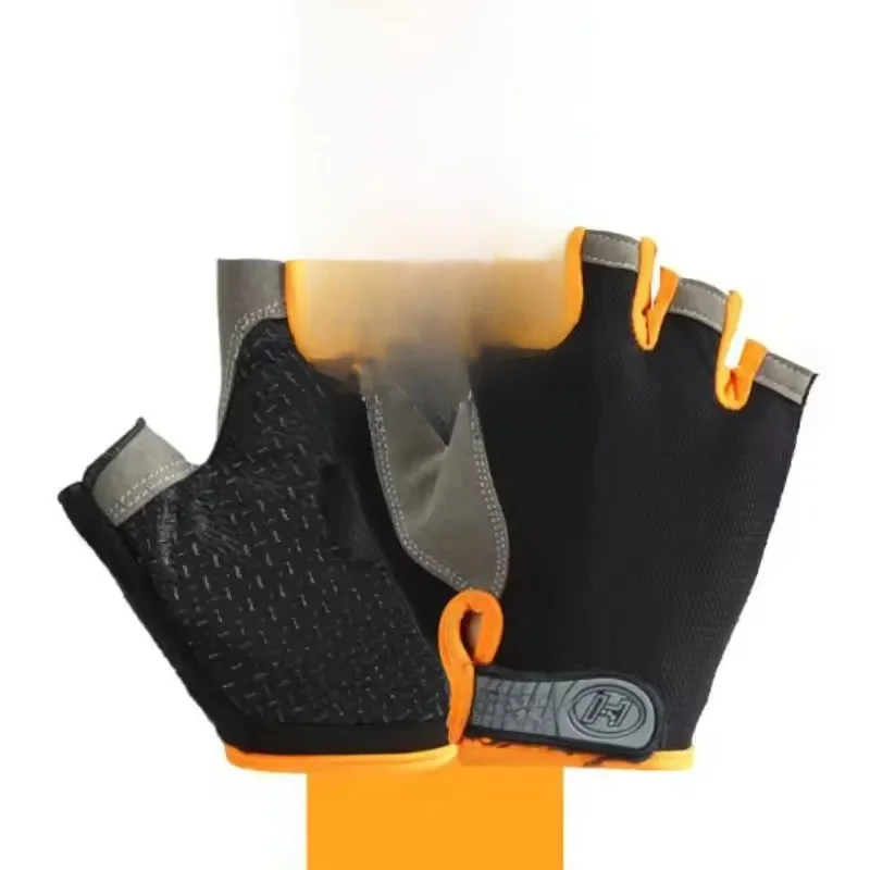 AliExpress Men Women Half Finger Cycling Gloves Breathable Anti Slip Anti Sweat Outdoor Sports Gloves Anti Shock for Men And Women