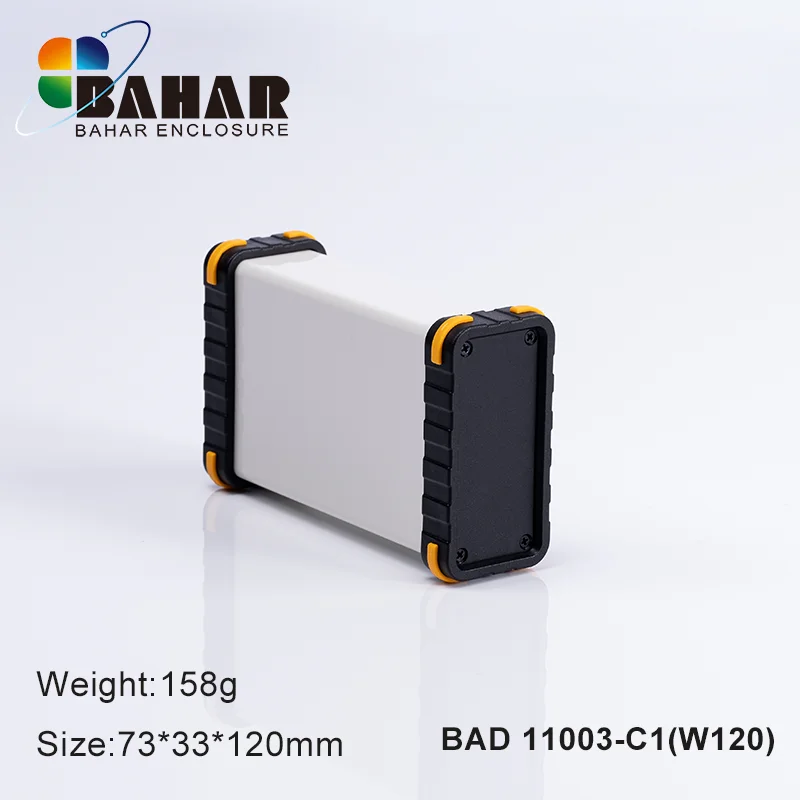 Aluminum Enclosure Wire Junction Box Instrument Shell Battery Case Model BAD11003 DIY Amplifier Enclosure Power Supply Box