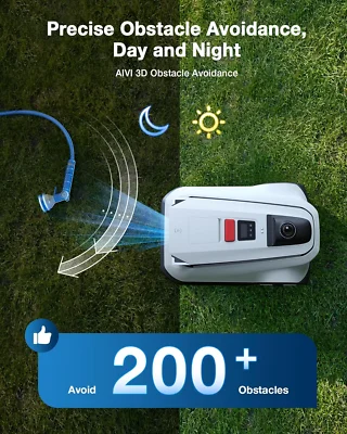 ST EC0VACS-GOAT A3000-LlDAR جزازة العشب الآلية #1