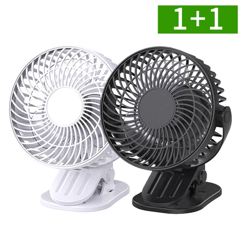 1+1 왕집게 BLDC 무선 휴대용 선풍기 유모차 탁상용 차량용 6인치팬 각도조절 대용량 배터리