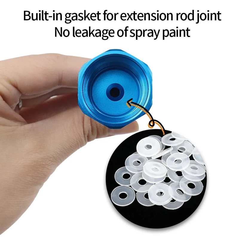 Gaskets for Airless Paint Sprayer Guide Accessory & Tip Extension, to Prevent Paint and Water Leaking from Connections