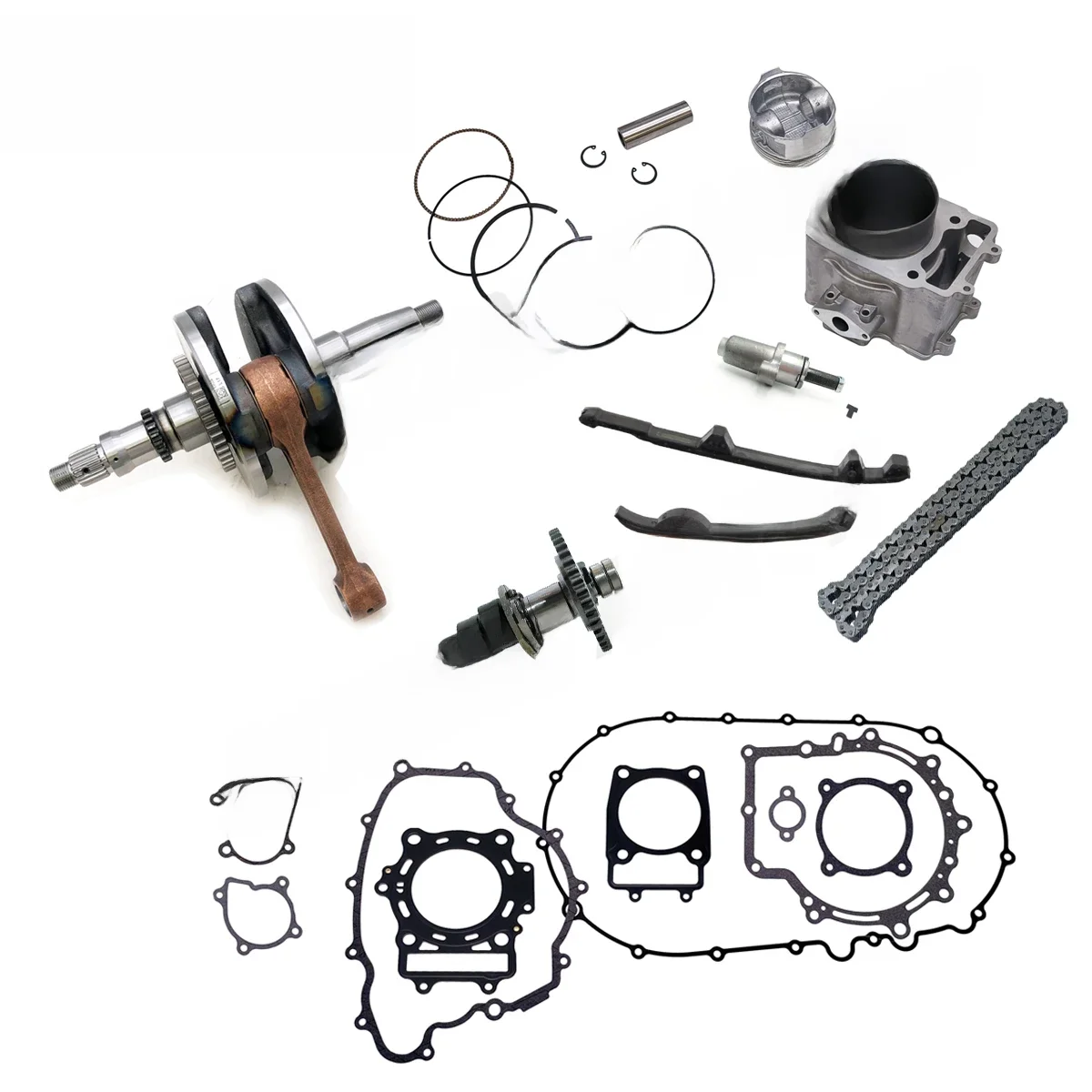 Wymiana silnika cylindrowy wał korbowy pasuje do Linhai 500 E2 E4 T3b EFI 500 PROMAX M550 M550L T-BOSS 550 E4 35121 35119 — zdjęcie 2