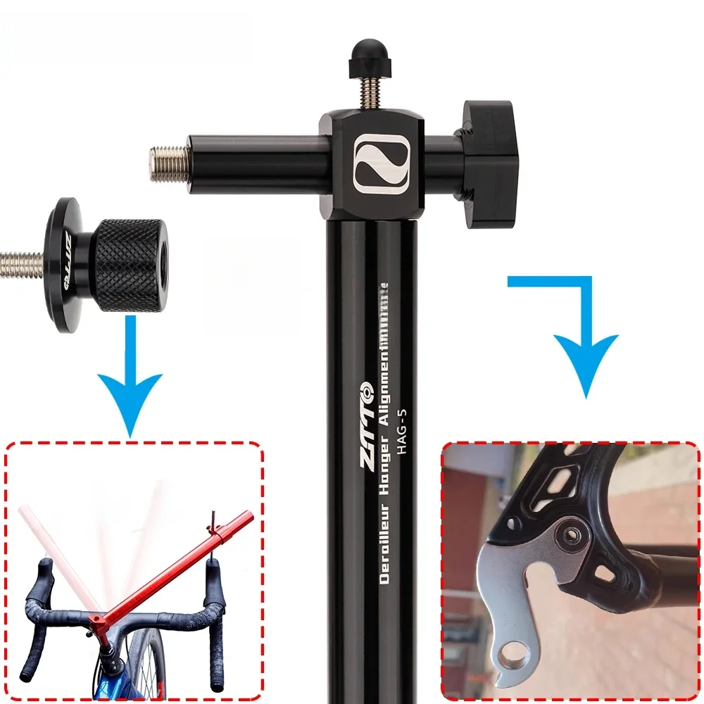 AliExpress ZTTO Road Bike Shifter Height Angle Adjust Hand Shift Lever Measure Kit Bicycle Derailleur Hanger Alignment Gauge Tool