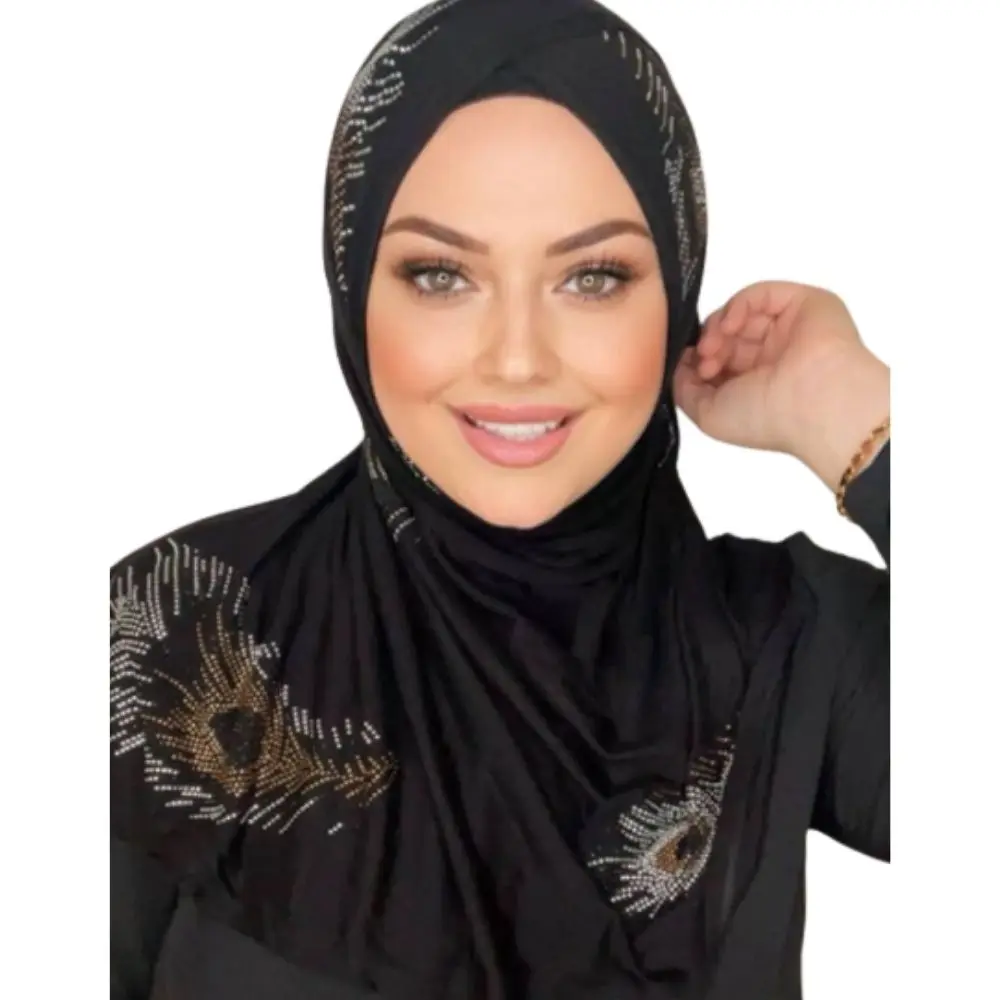 

Hijab Head Scarf for Muslim Women Turban Bonnet on them, Hijab Head Scarf for Muslim Women Turbantes Islamic Clothing Jewish