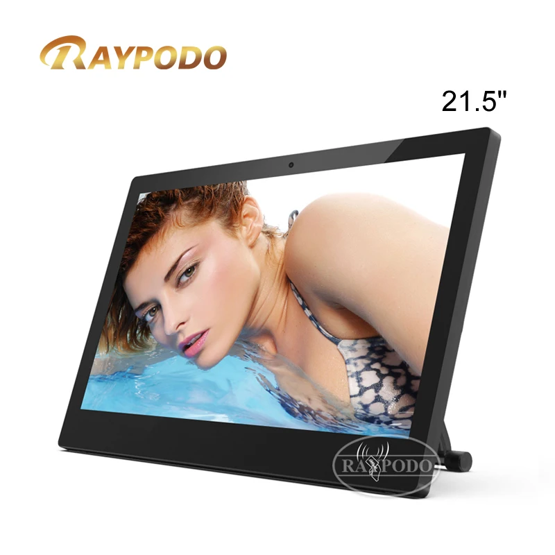 Raypodo 21.5 inch Touchscreen Monitor Rockchip RK3288 Android8.1 Tablet Power Over Ethernet