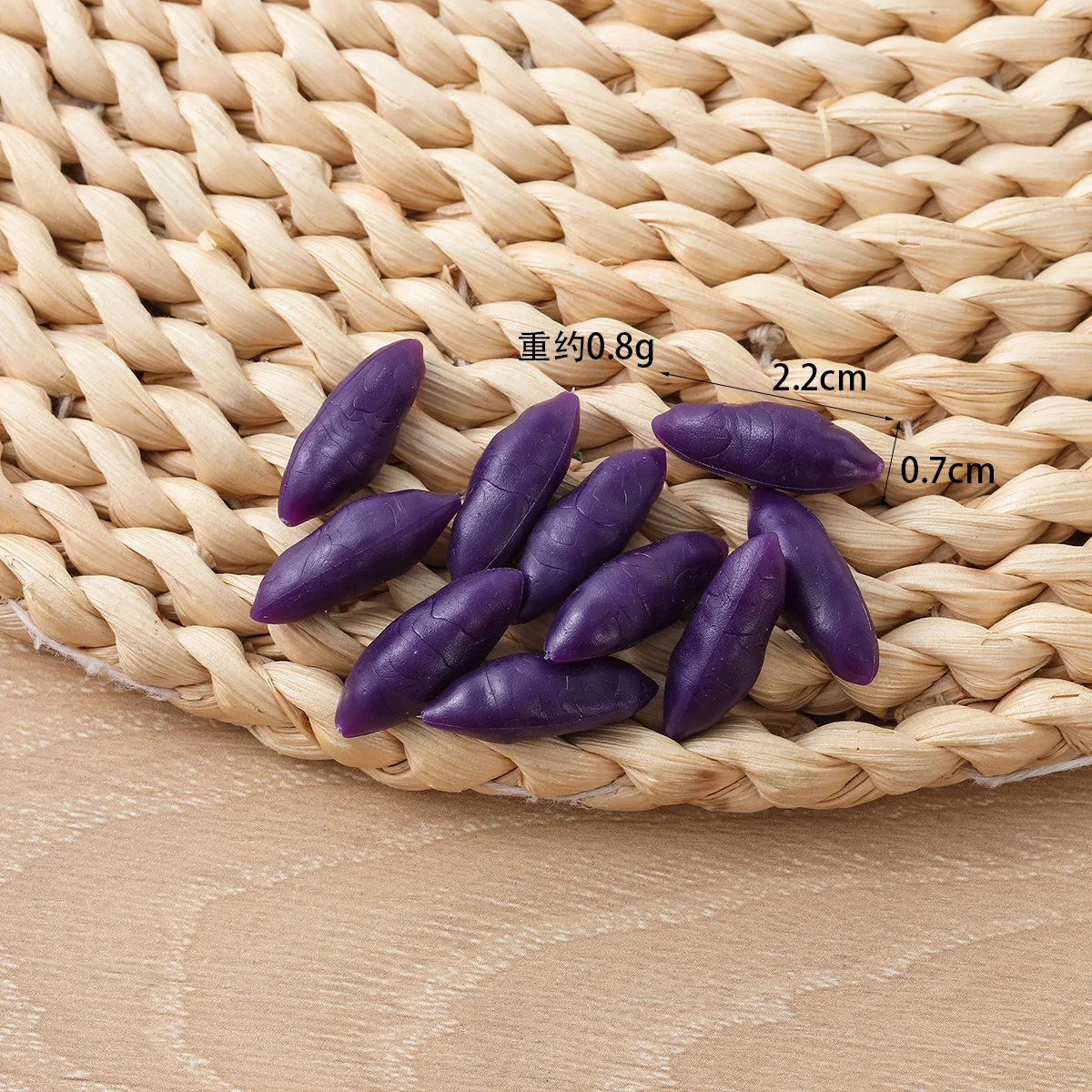 10 Stück Mini Künstliches Gemüse Chili Kohl Edamame Gurke und so weiter – Heimküchen-Dekoration, Feiertagsgeschenk – Detail 16