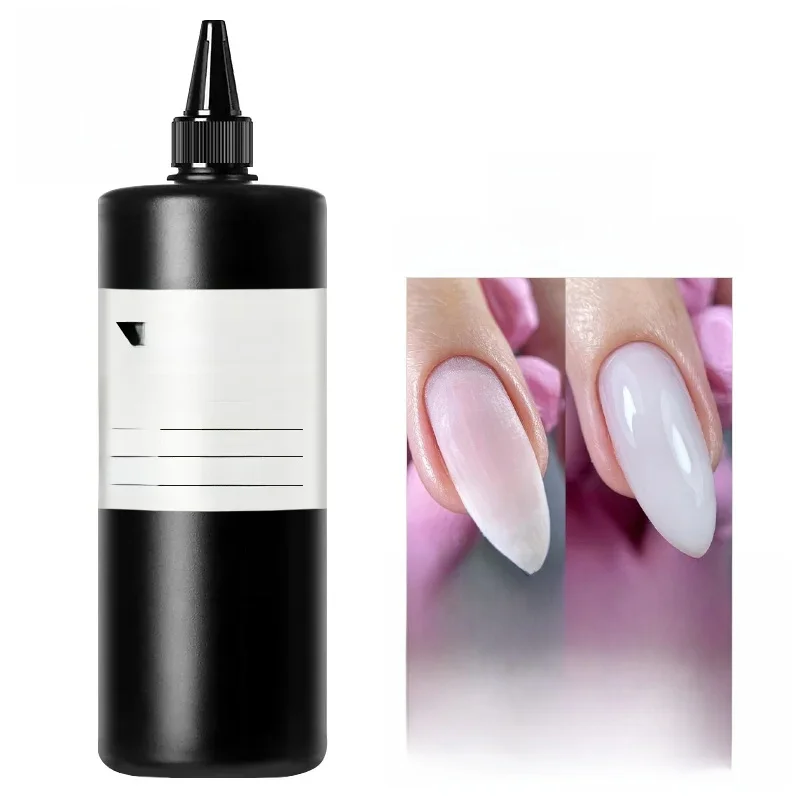 Venalisa Jelly Color Construction Gel Transparant Roze 1l Volume Doordrenken Van Opgeheven Semi-Permanente Zelfnivellerende Pastelgellak - afbeelding 2