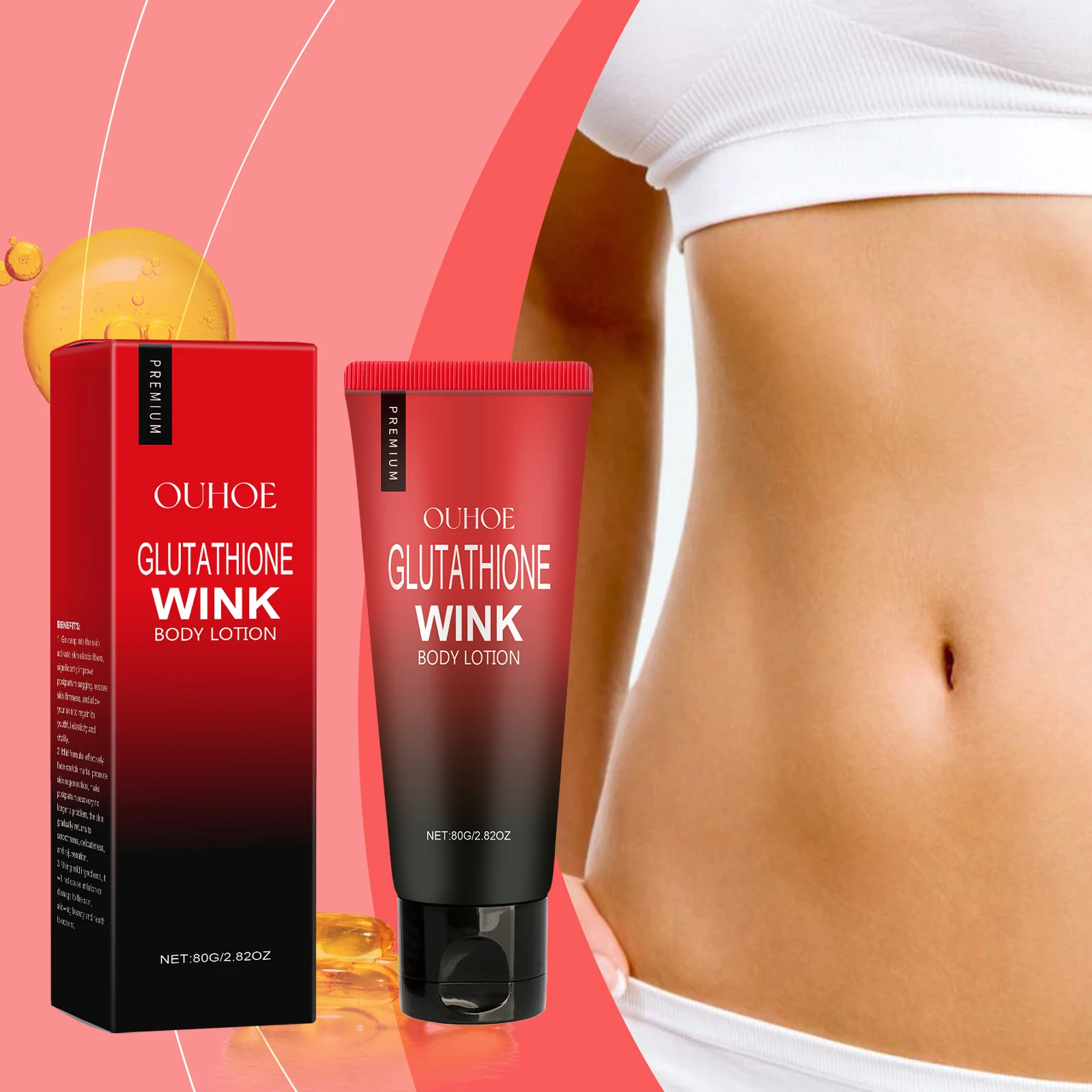 

Ouhoe Body Repair Cream Mildly Repair Moisturize Skin Smooth Skin Externally Gentle Formula Deep Hydration Use Massage Cream